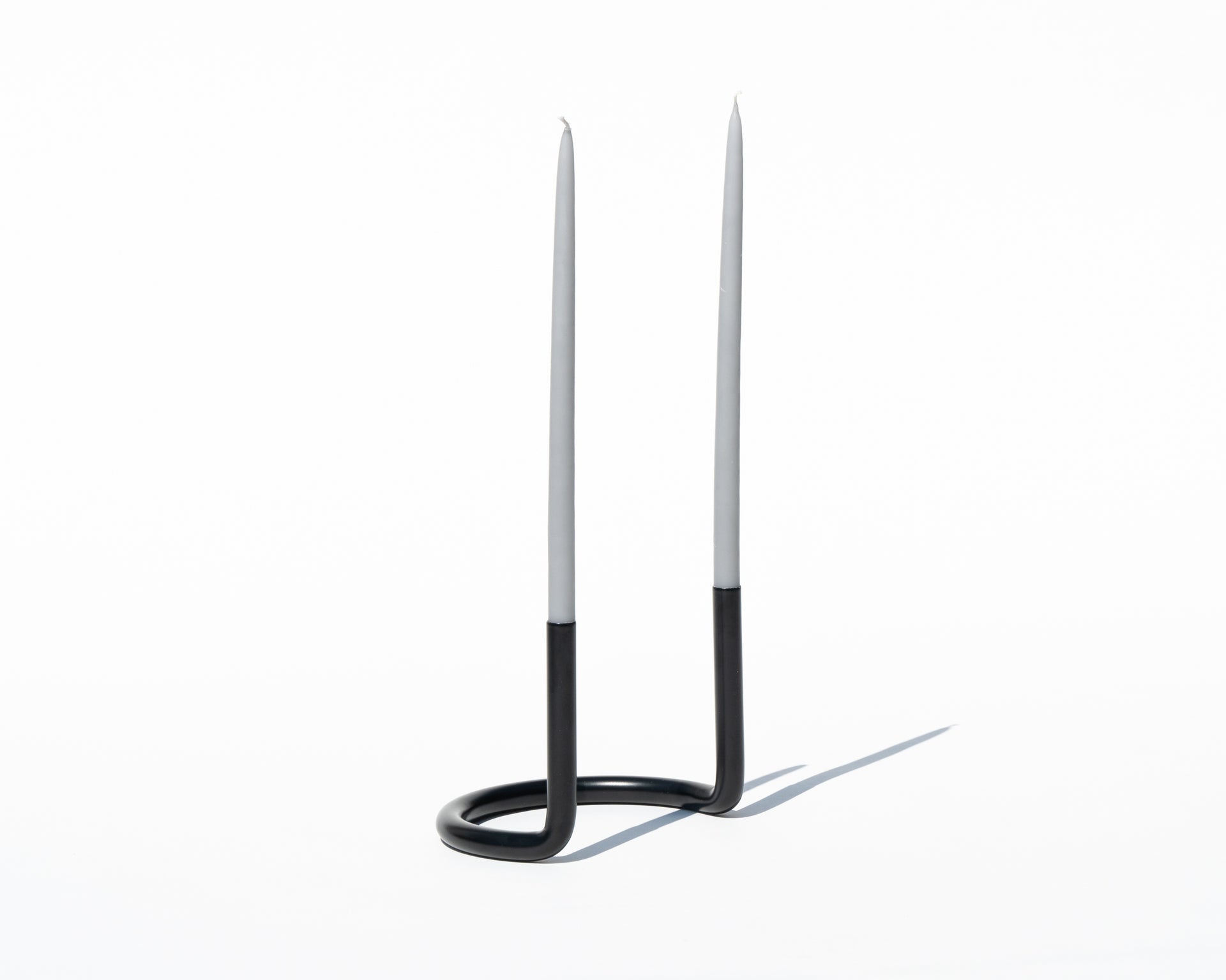 Peter Karpf 'Gemini' Candle Holder - Black