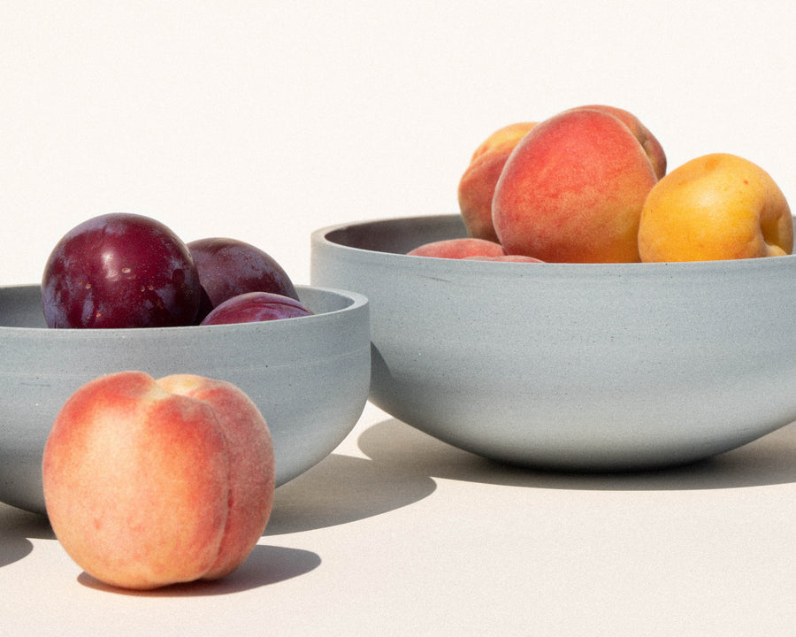 Trio of Porcelain Bowls - Blue