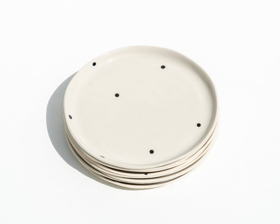 Dot Porcelain Dessert Plate