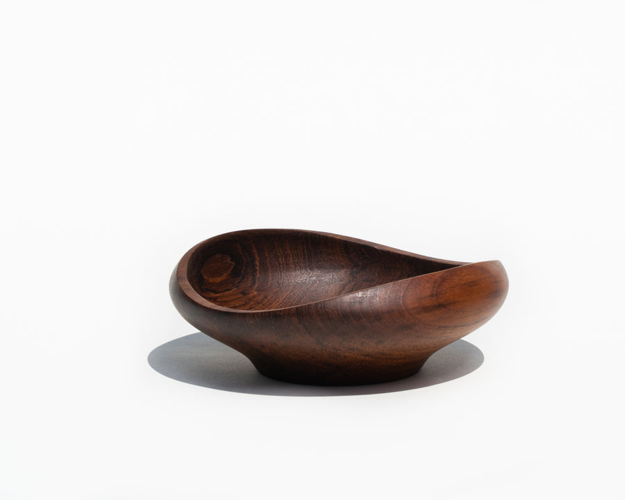 Finn Juhl Handmade Wooden Bowl