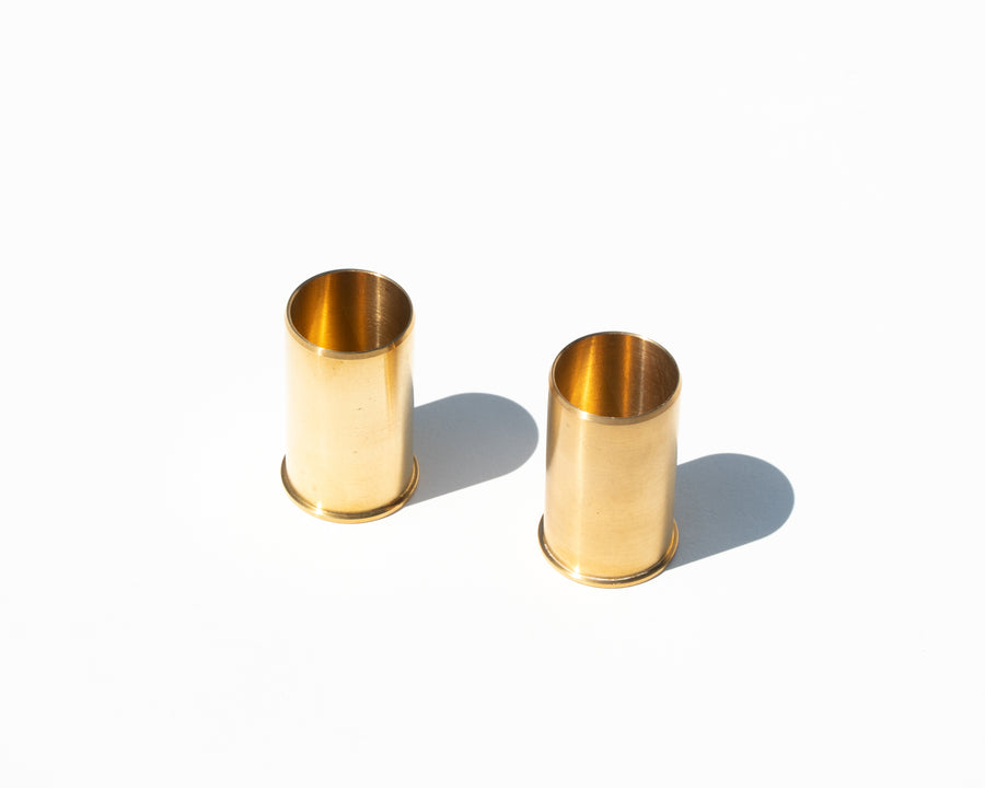 Minimal Brass Candle Holder