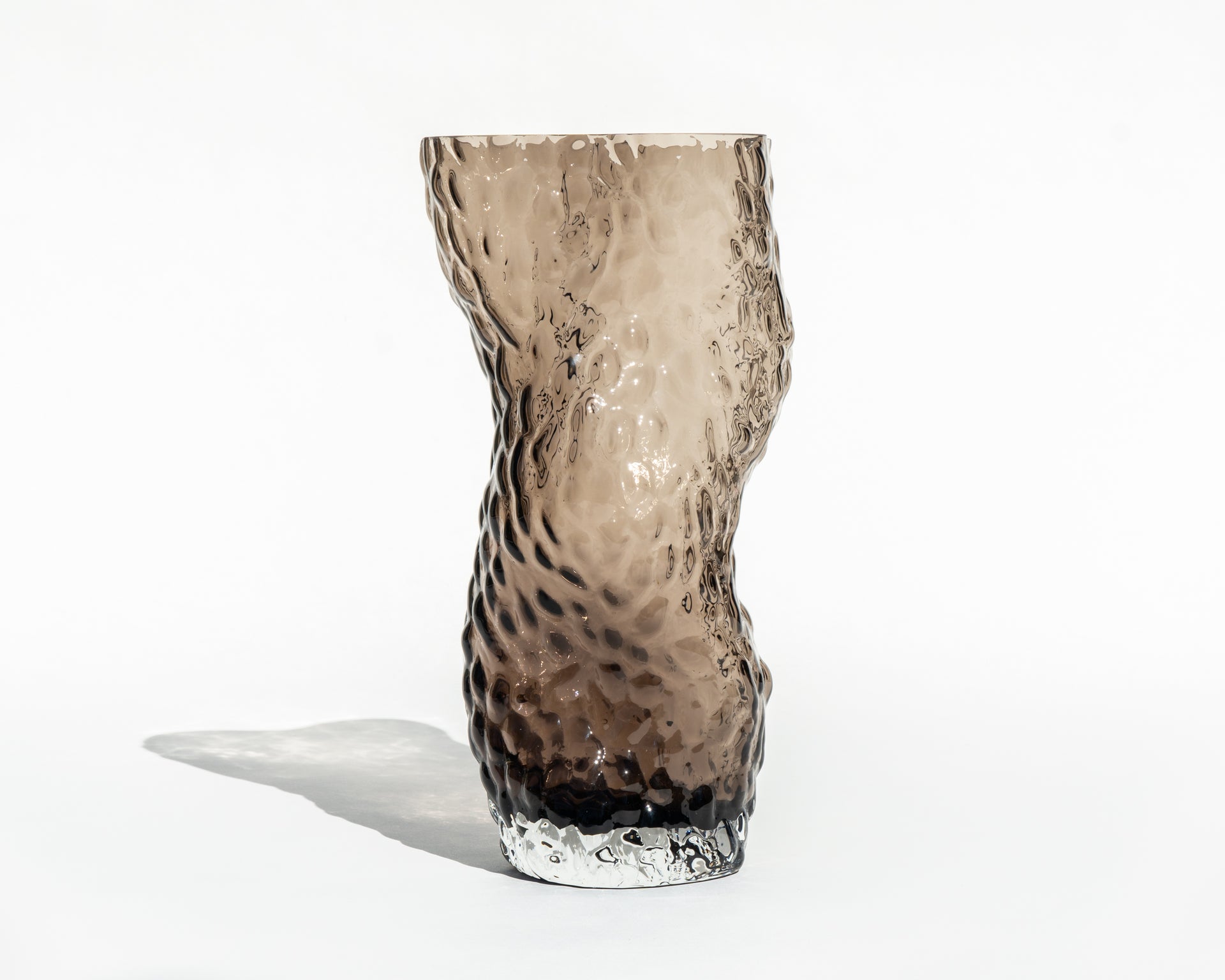 Ostrea 'Rock' Glass Vase