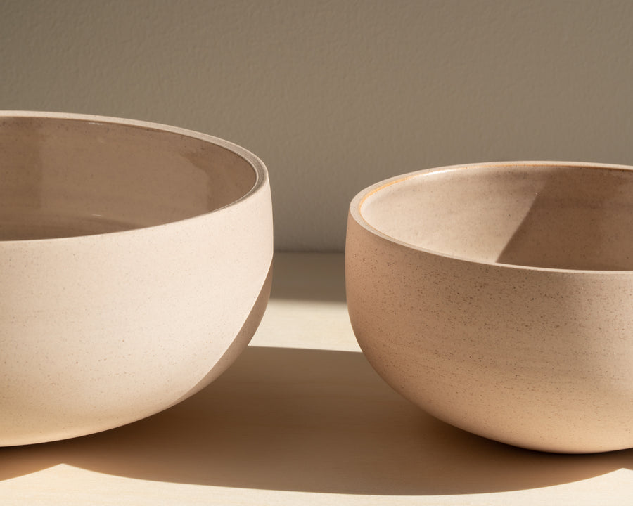 Trio of Porcelain Bowls - Blush