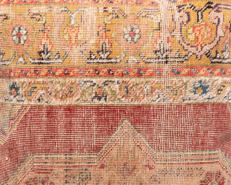 Colorful Antique Turkish Kilim Pillow Cover