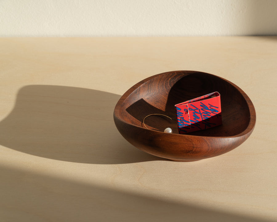 Finn Juhl Handmade Wooden Bowl