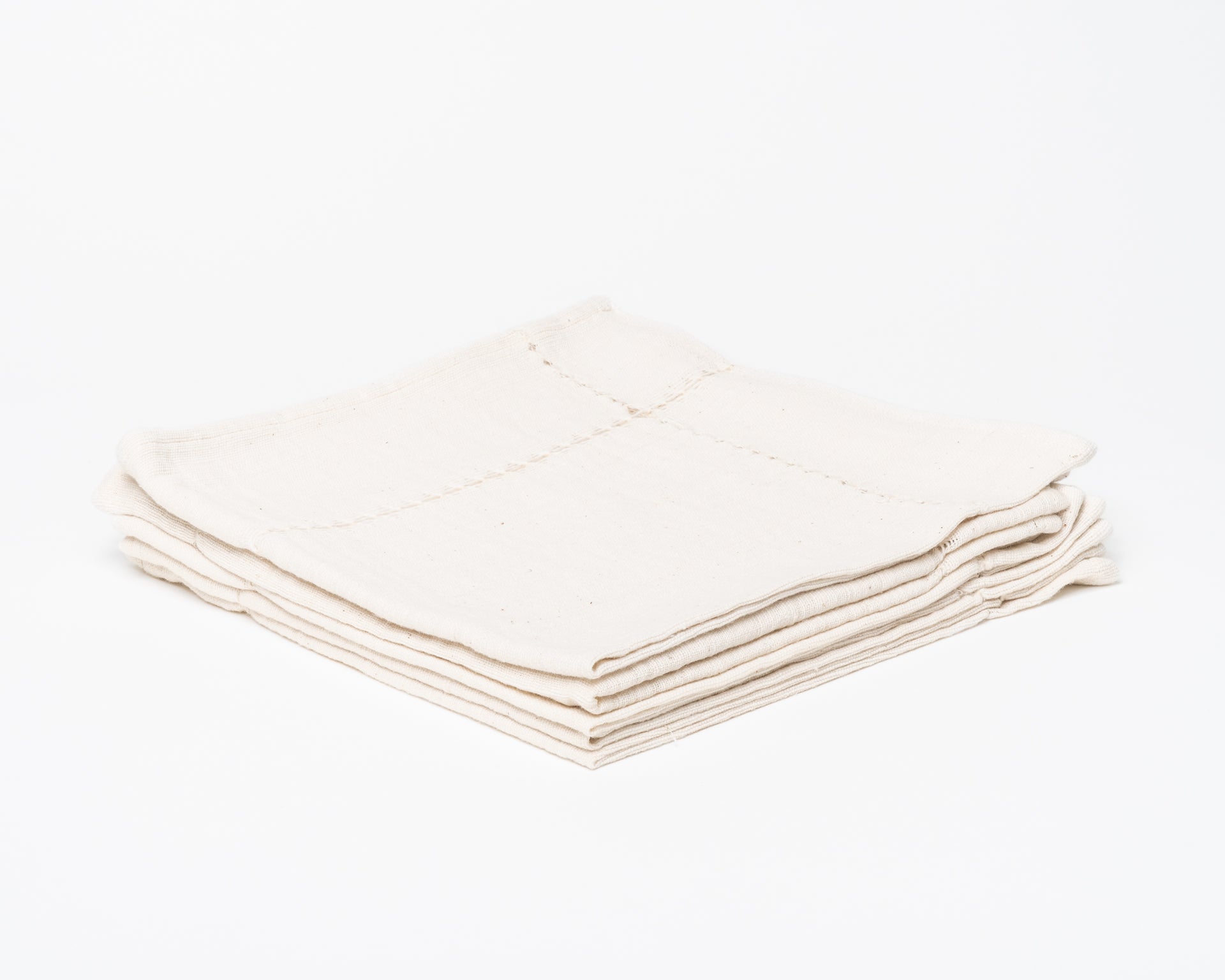 Hand-Stitched Napkin - Natural