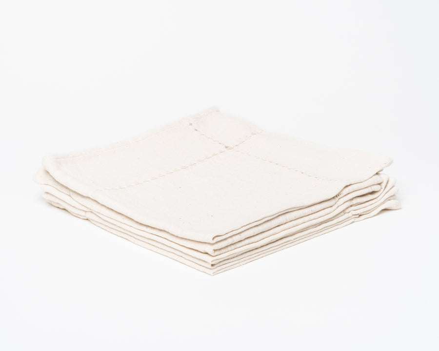 Hand-Stitched Napkin - Natural